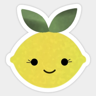 Cute Kawaii Lemon Sticker